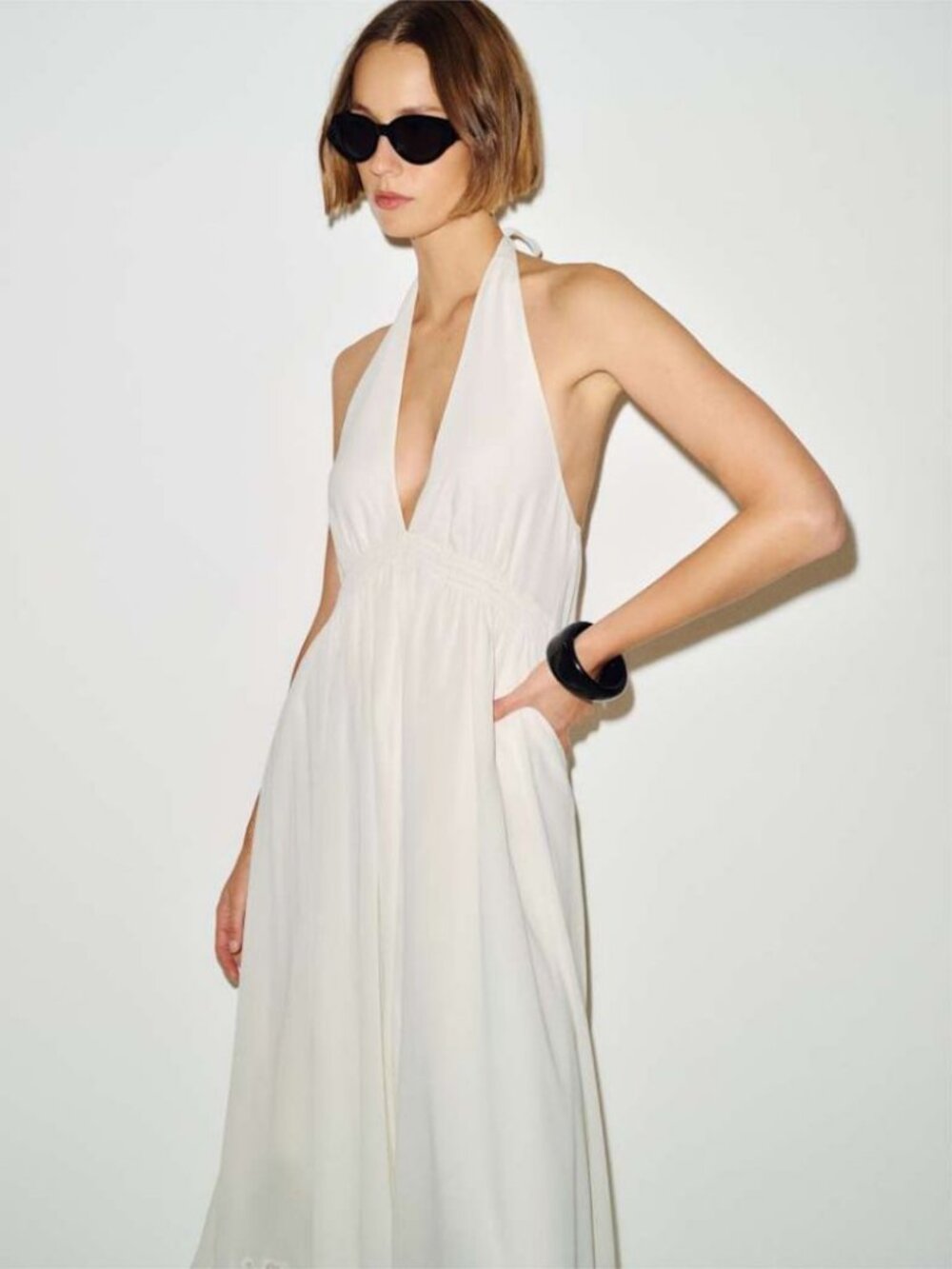 Reformation Valeraine Dress - Ivory